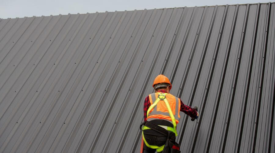 Professional metal roof installation services in Faucett, MO